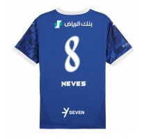 Al-Hilal Ruben Neves #8 Koszulka Podstawowa 2024-25 Krótki Rękaw